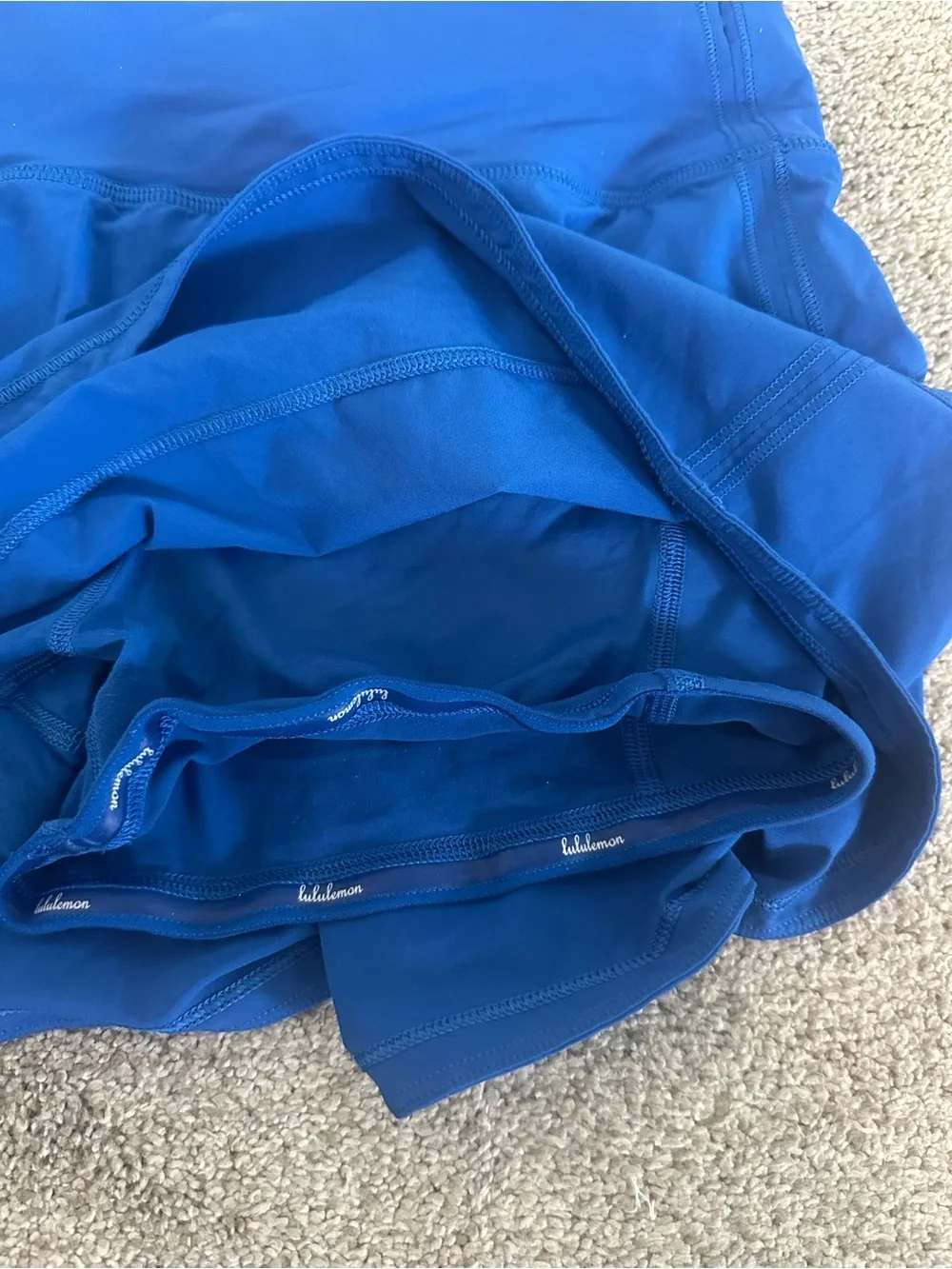 lululemon athletica Royal Blue Pace Rival Skort- Size 6 Regular- Great Condition